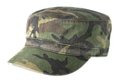 District® Distressed Military Hat - Military Camo - OSFA